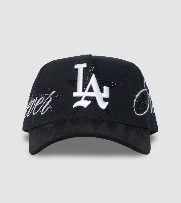 A&F Crystals A-Frame Snapback // Midnight