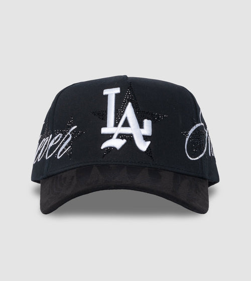 A&F Crystals A-Frame Snapback // Midnight