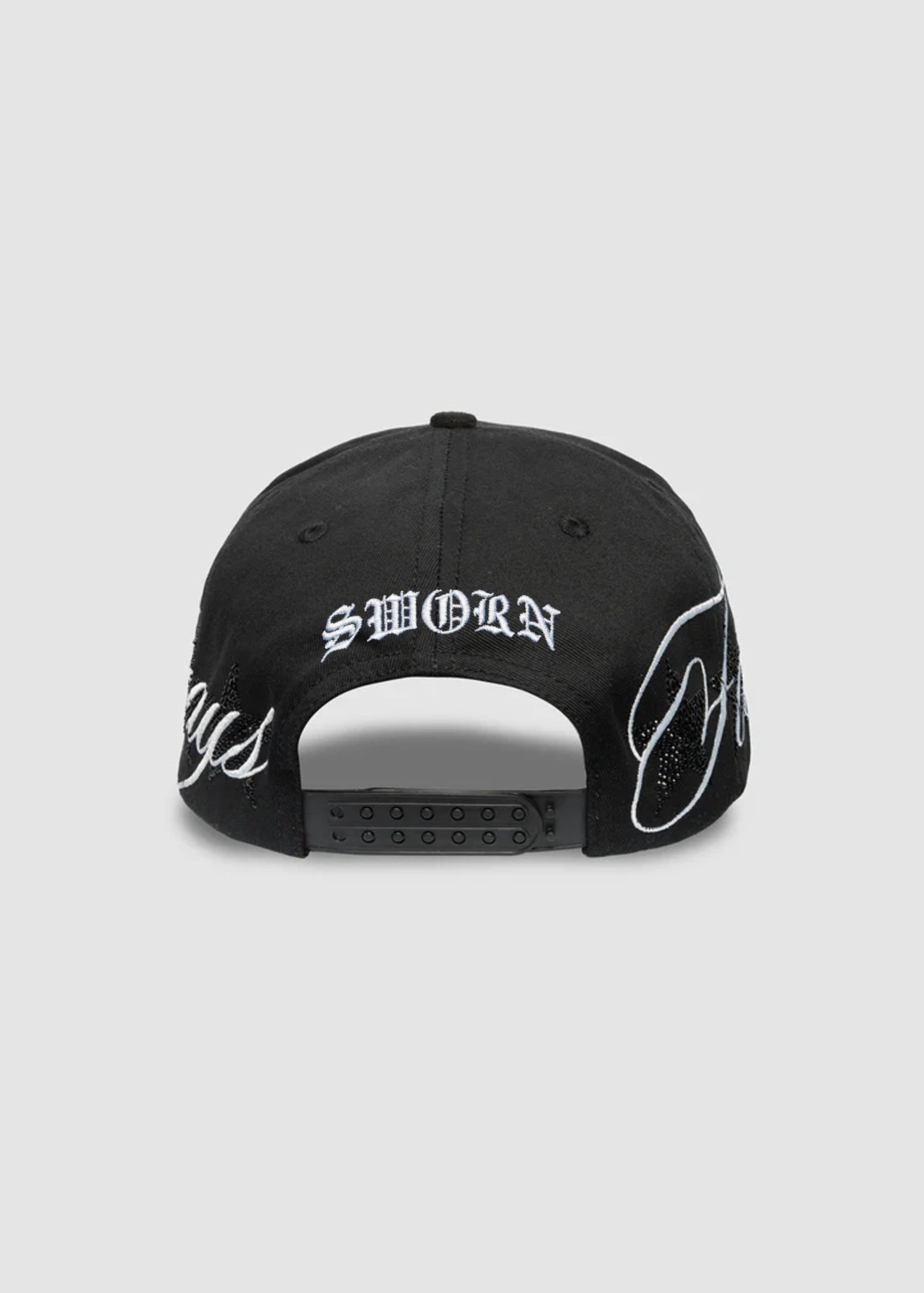A&F Crystals A-Frame Snapback // Midnight