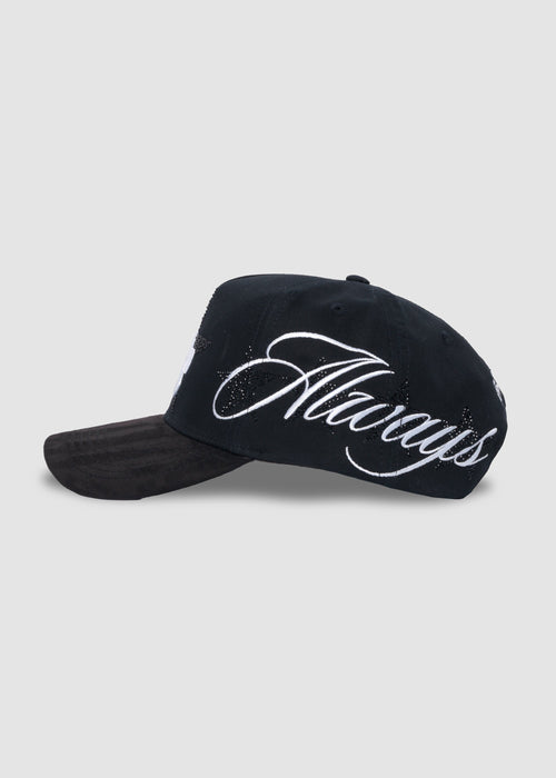 A&F Crystals A-Frame Snapback // Midnight