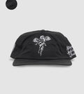 Angel Spirit Nylon Snapback // Black