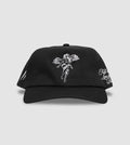 Angel Spirit Unstructured Snapback // Black