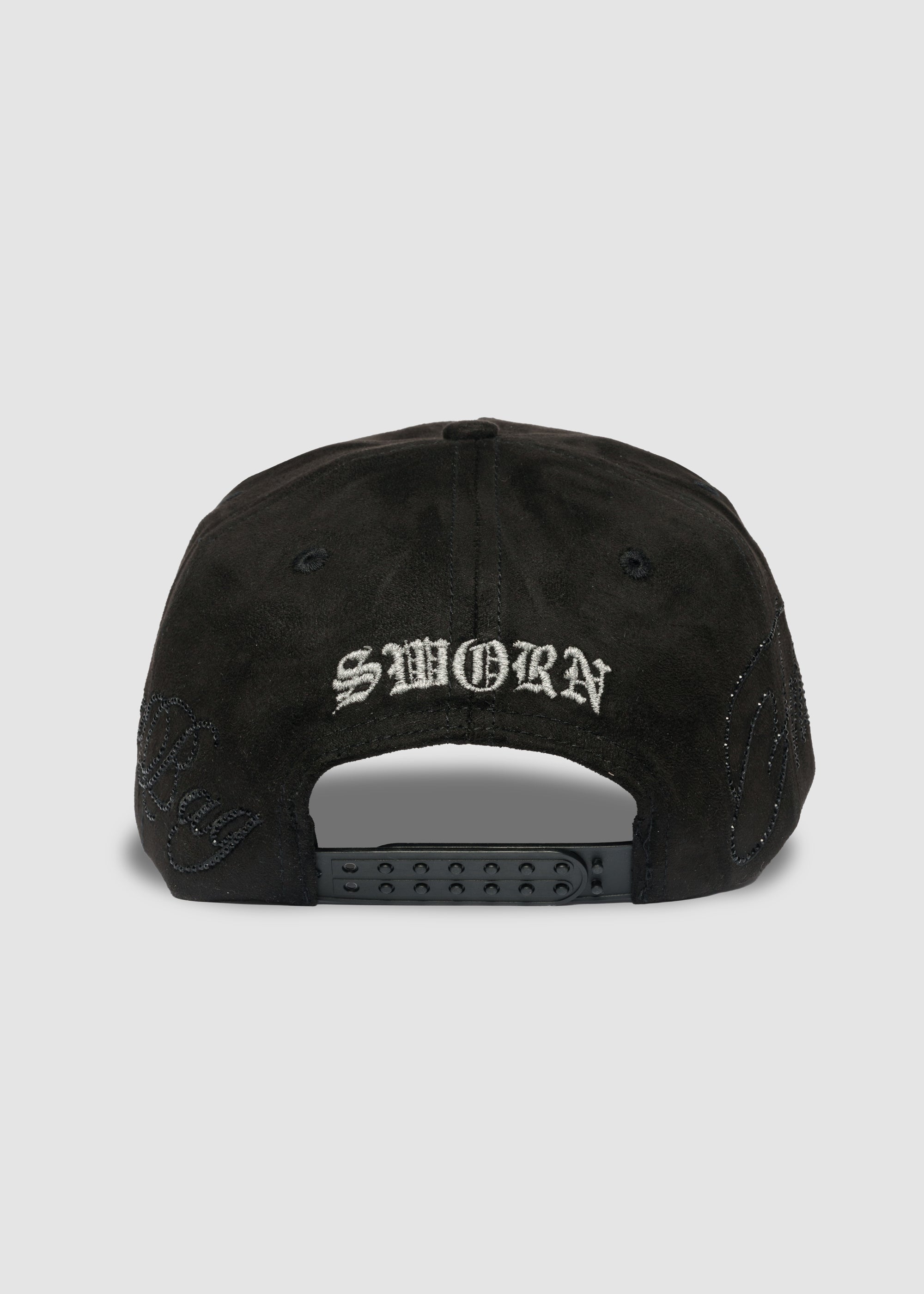 Brown Para Siempre A-Frame Snapback // Black