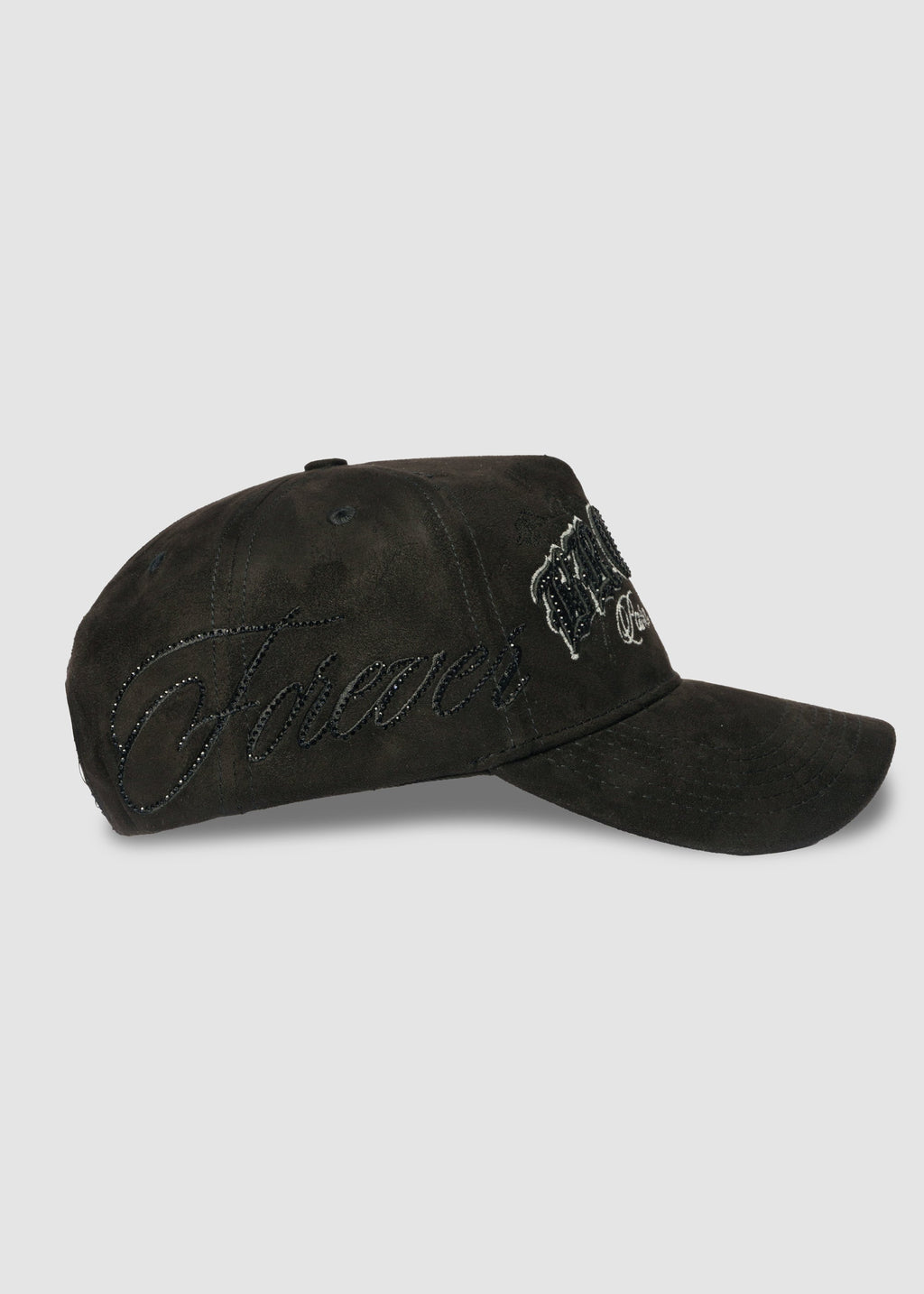 Brown Para Siempre A-Frame Snapback // Black
