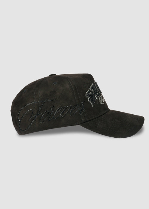 Brown Para Siempre A-Frame Snapback // Black