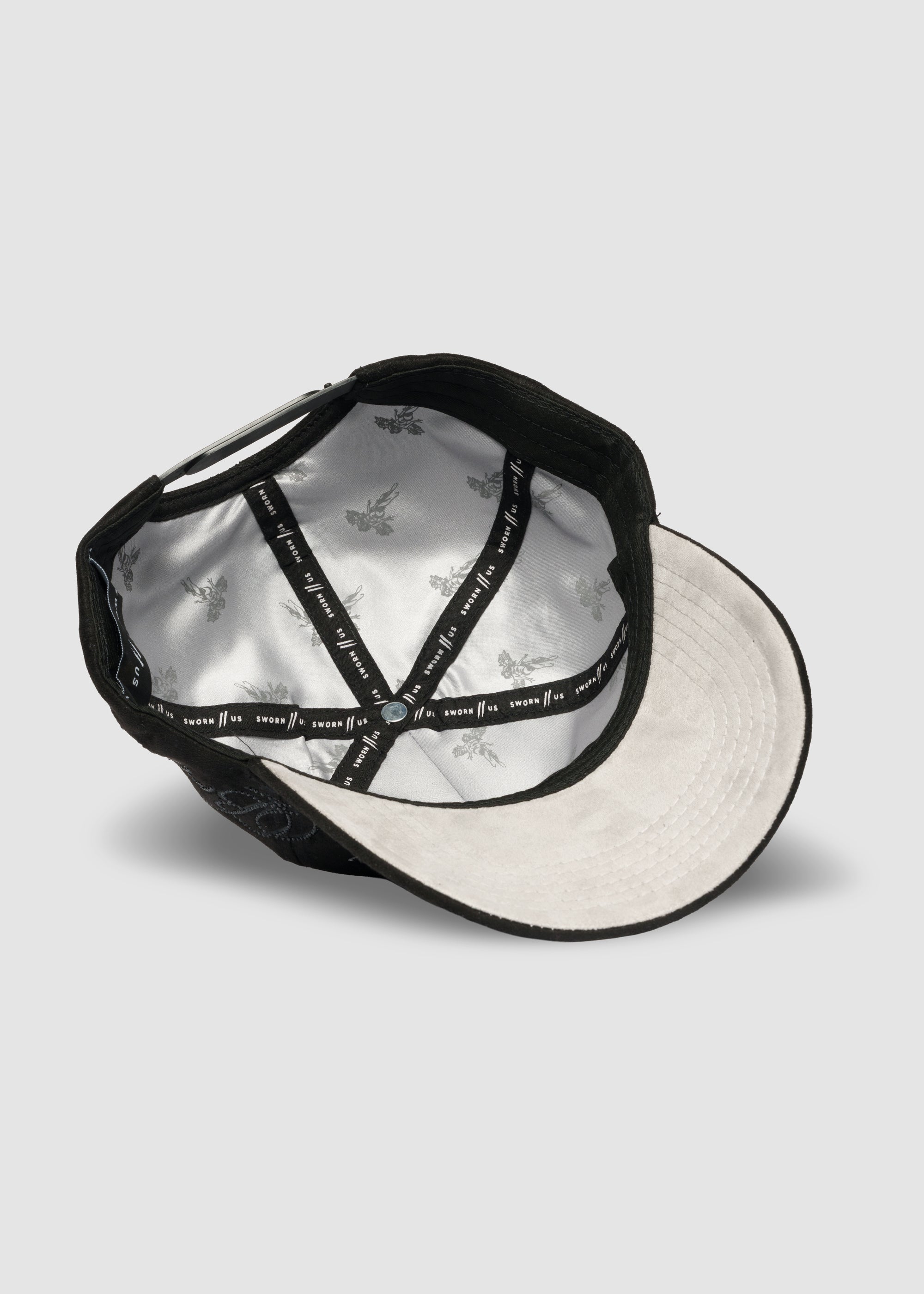 Brown Para Siempre A-Frame Snapback // Black