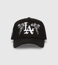 City of Angels A-Frame Snapback // Black & White