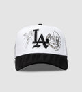 COA E.S. A-Frame Snapback // White & Black