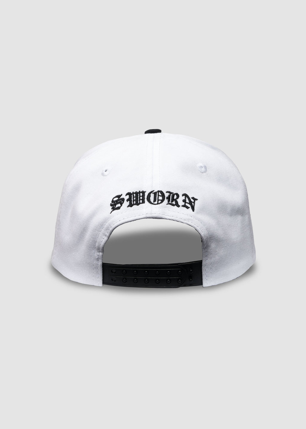 COA E.S. A-Frame Snapback // White & Black