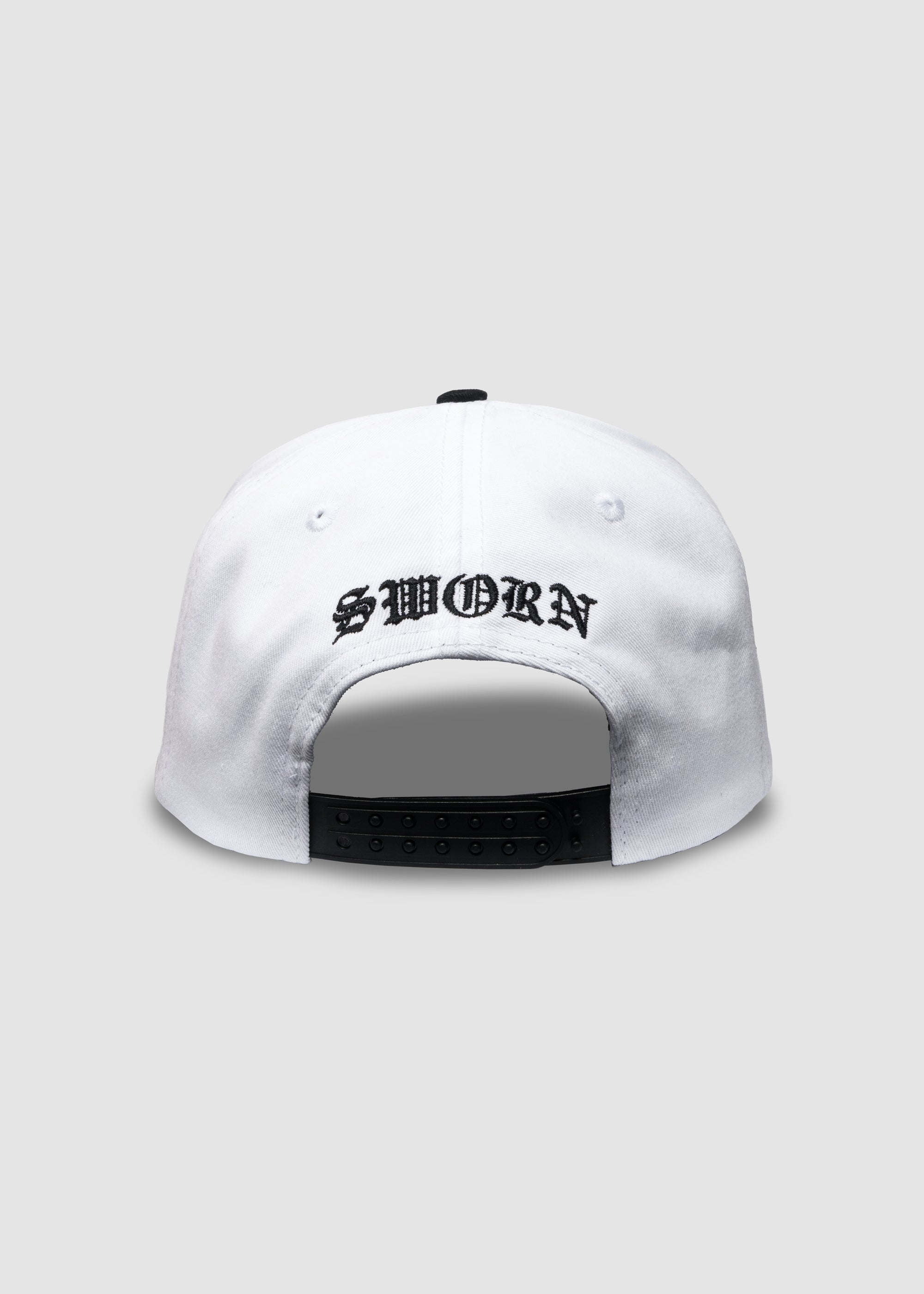 COA E.S. A-Frame Snapback // White & Black