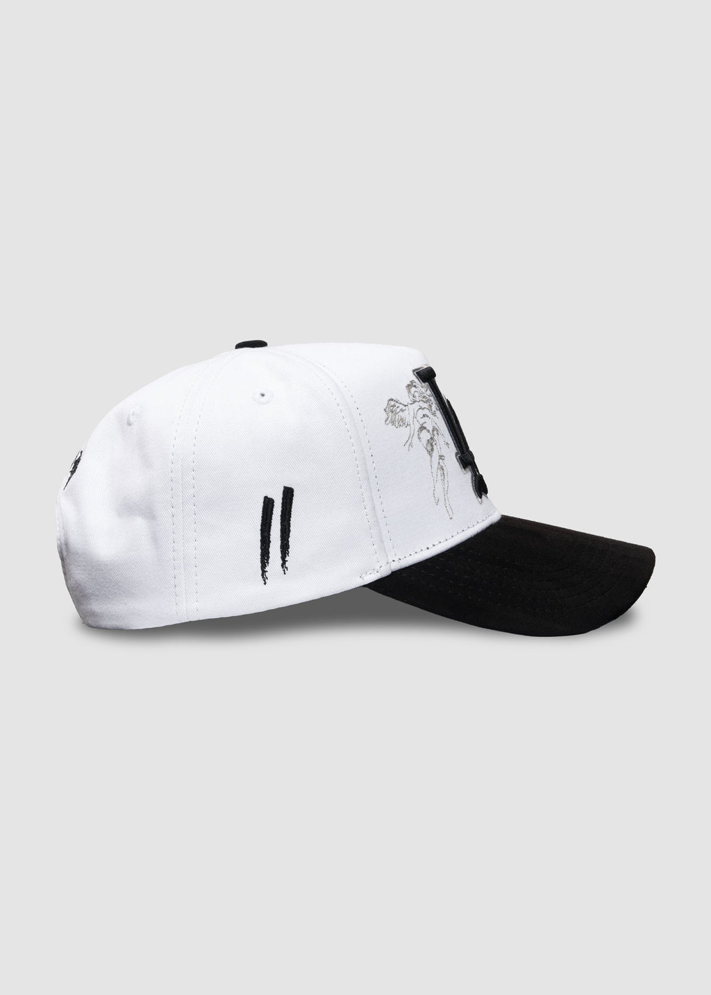 COA E.S. A-Frame Snapback // White & Black