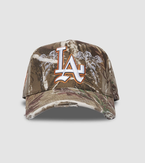 City of Angels A-Frame Snapback // Vintage Camo