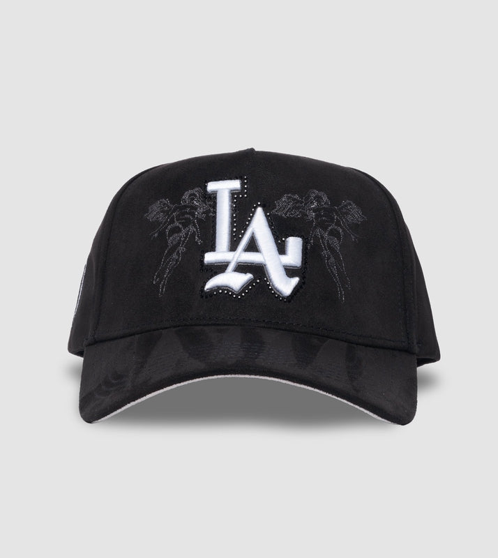 Crystal City of Angels A-Frame Snapback // Midnight