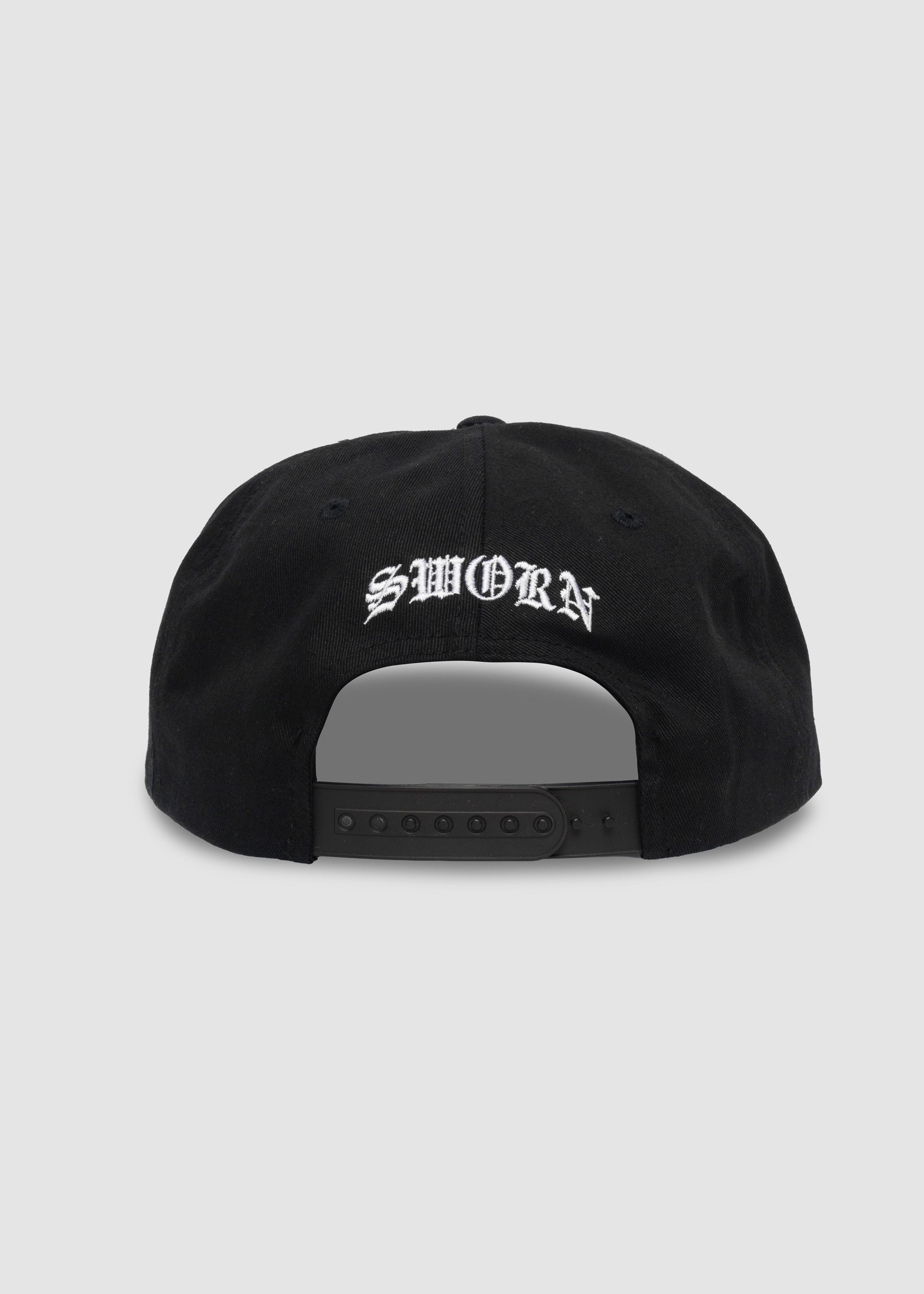 Échale Ganas Unstructured Snapback // Black