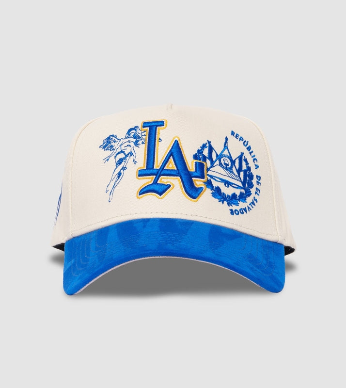 COA E.S. A-Frame Snapback // Natural & Royal