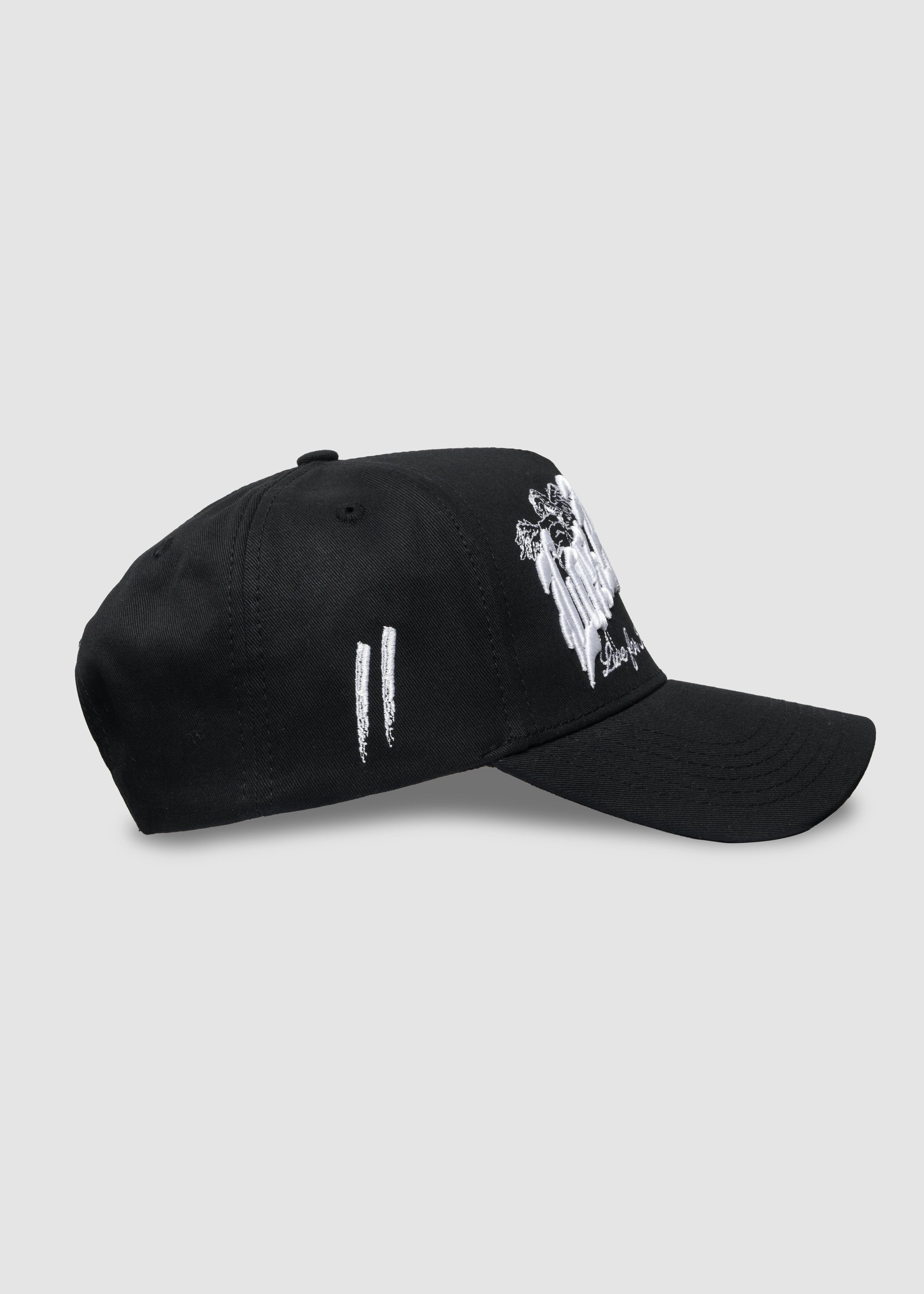 Hometown A-Frame Snapback // Black