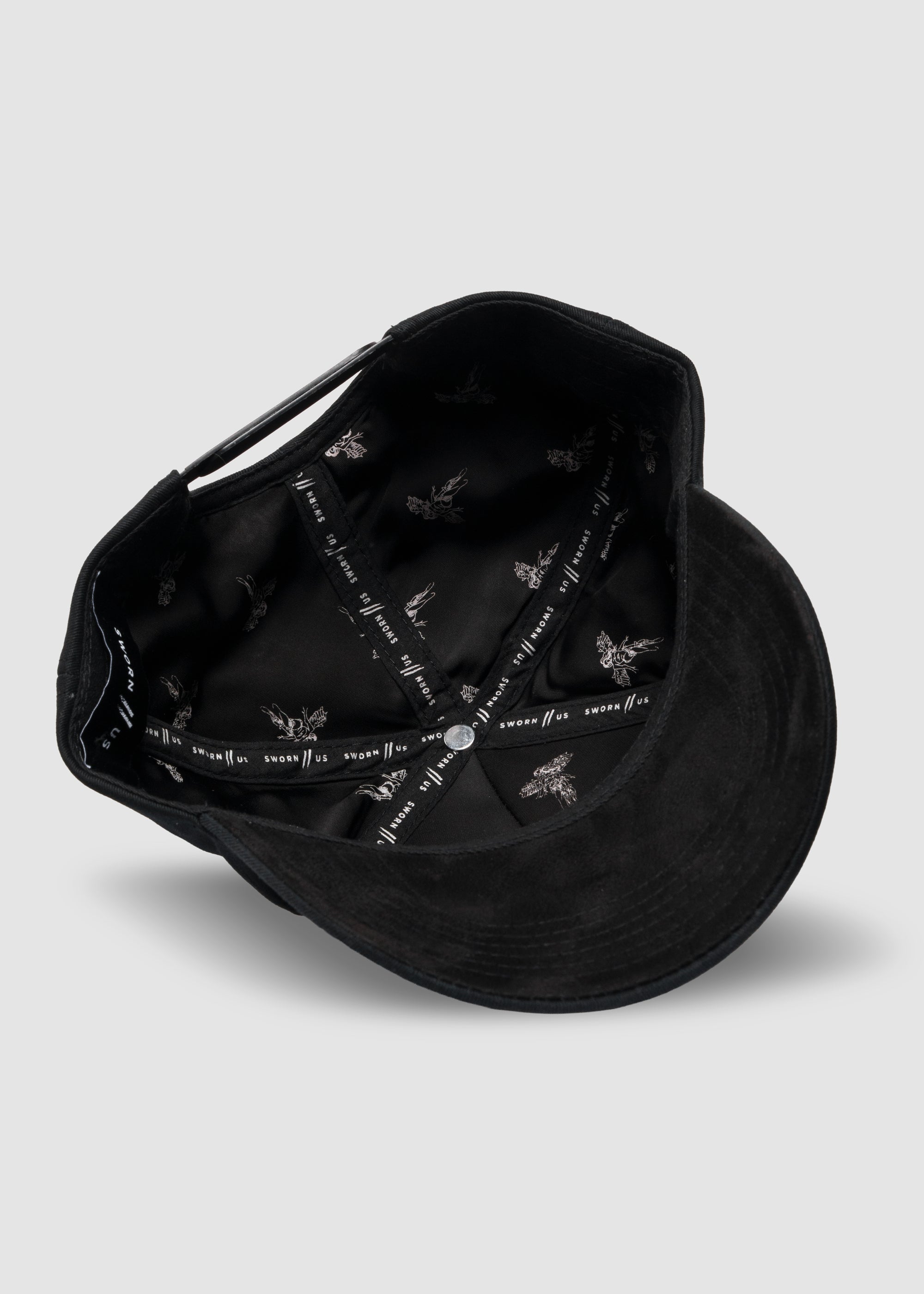 Poetry A-Frame Snapback // Black