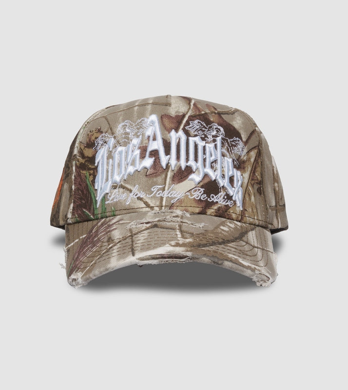 Hometown A-Frame Snapback // Vintage Camo