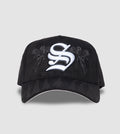 Icon Crystal A-Frame Snapback // Midnight