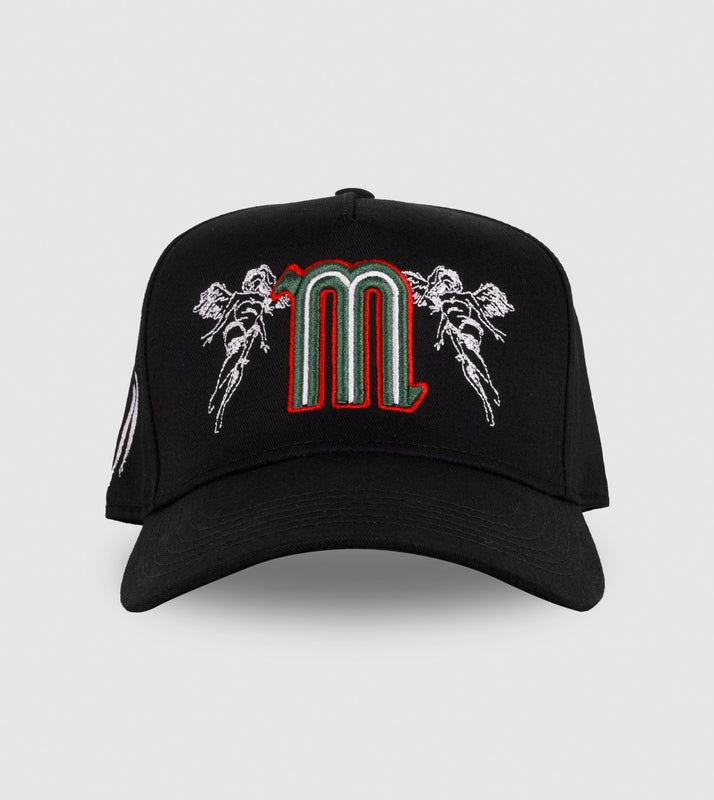 El Tri A-Frame Snapback // Black