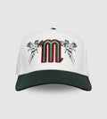 El Tri A-Frame Snapback // White & Green