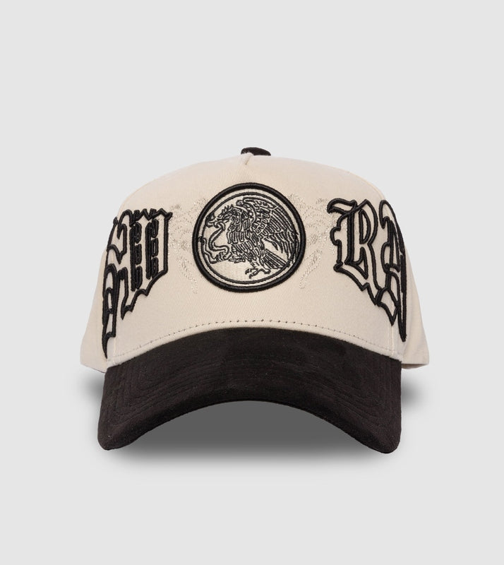 Mi Tierra A-Frame Snapback // Natural