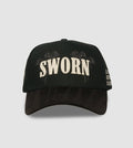 Oath A-Frame Snapback // Black