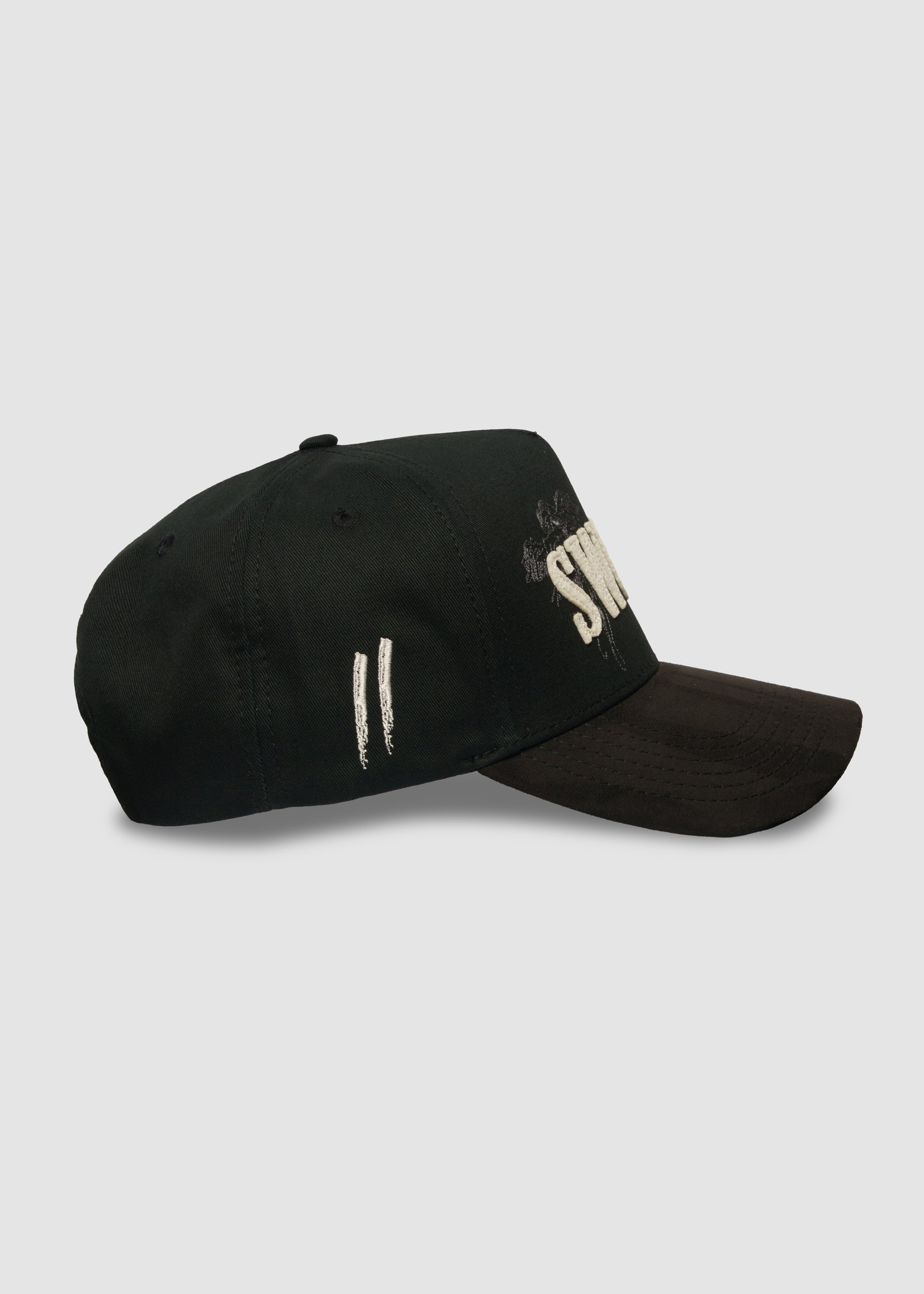 Oath A-Frame Snapback // Black