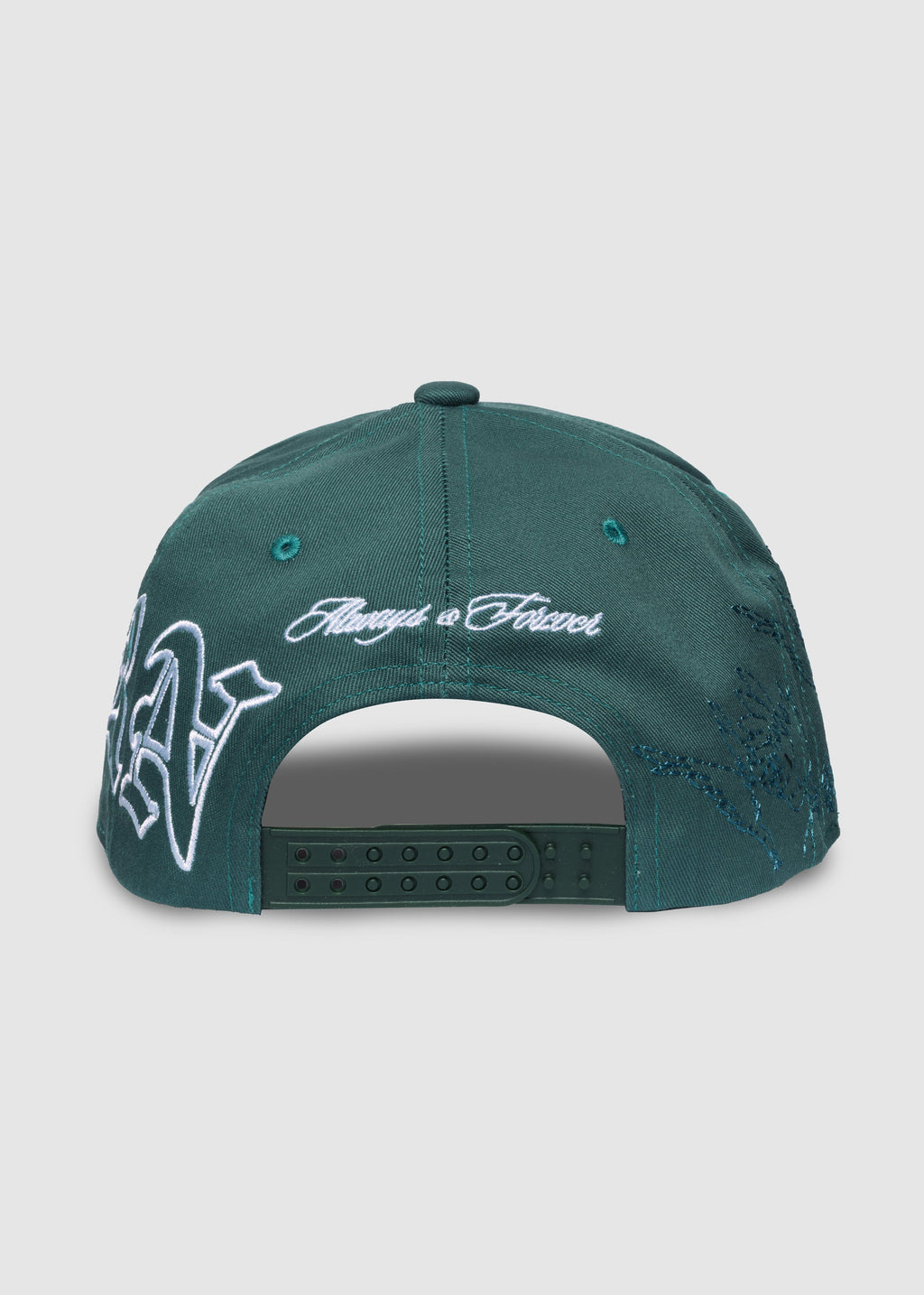 Outline Poetry A-Frame Snapback // Dark Teal
