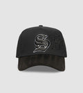 Outline Crystals A-Frame Snapback // Midnight