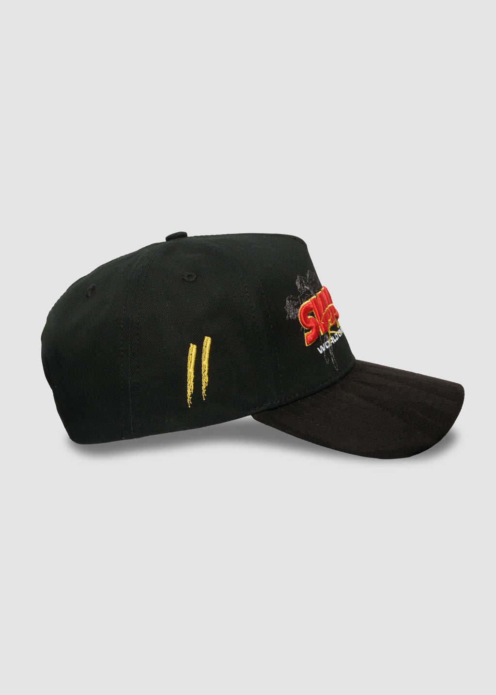 Crowngrad Racing A-Frame Snapback // Black
