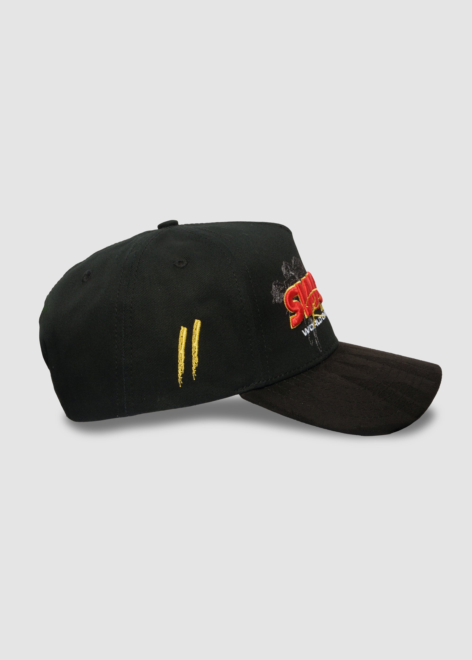 Crowngrad Racing A-Frame Snapback // Black