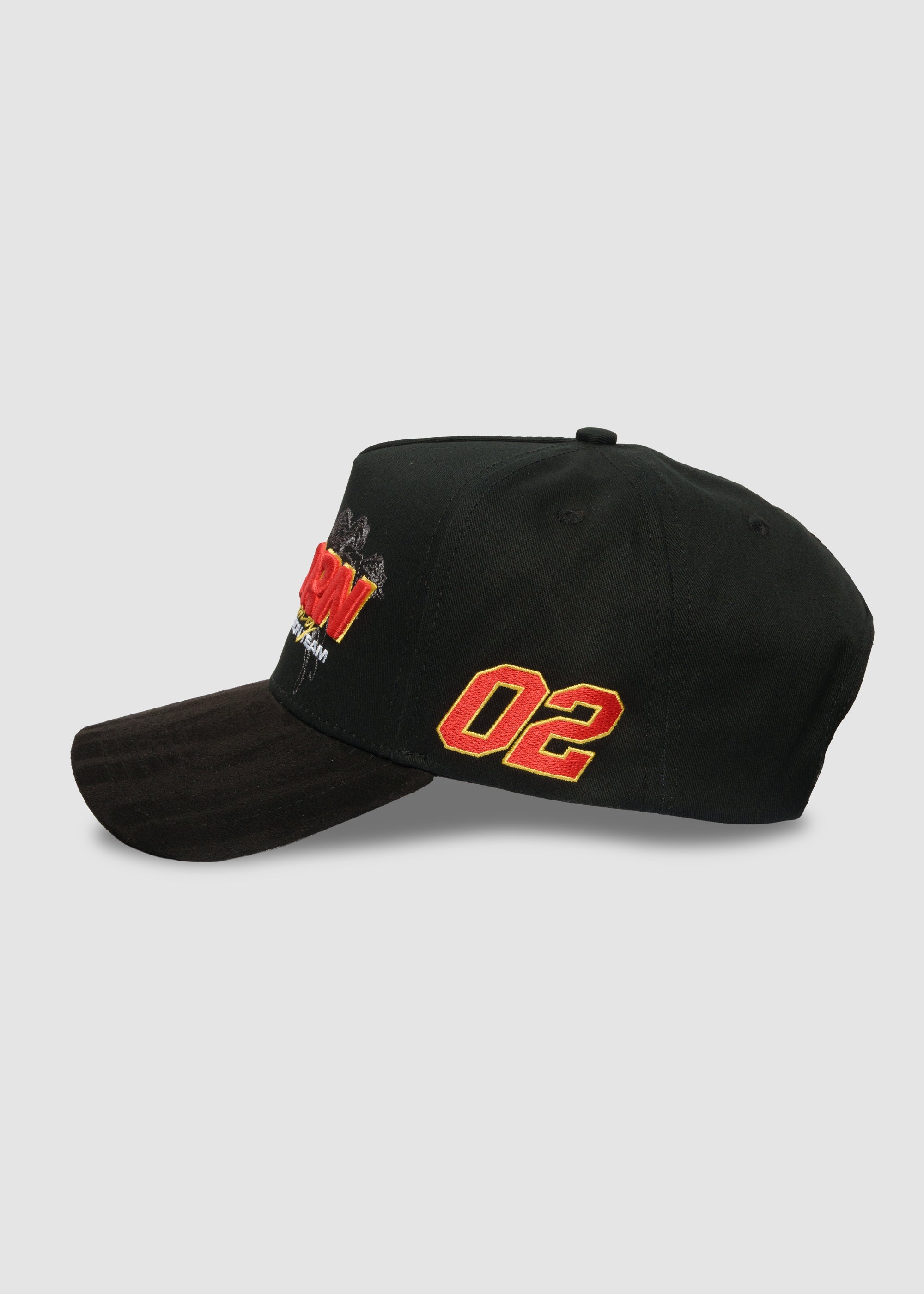 Crowngrad Racing A-Frame Snapback // Black