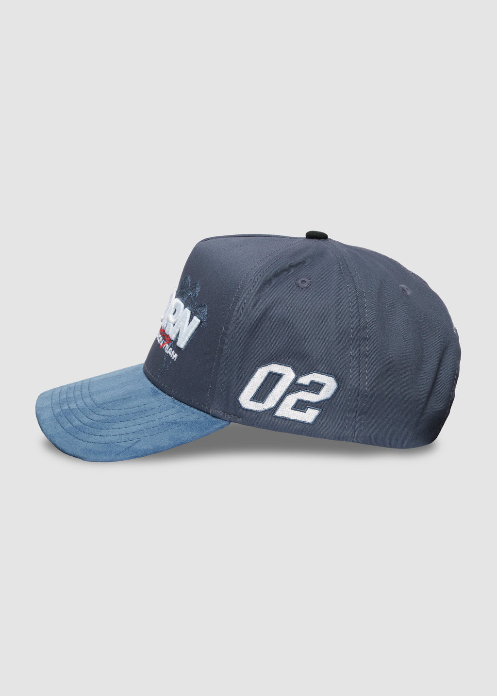 Crowngrad Racing A-Frame Snapback // Indigo