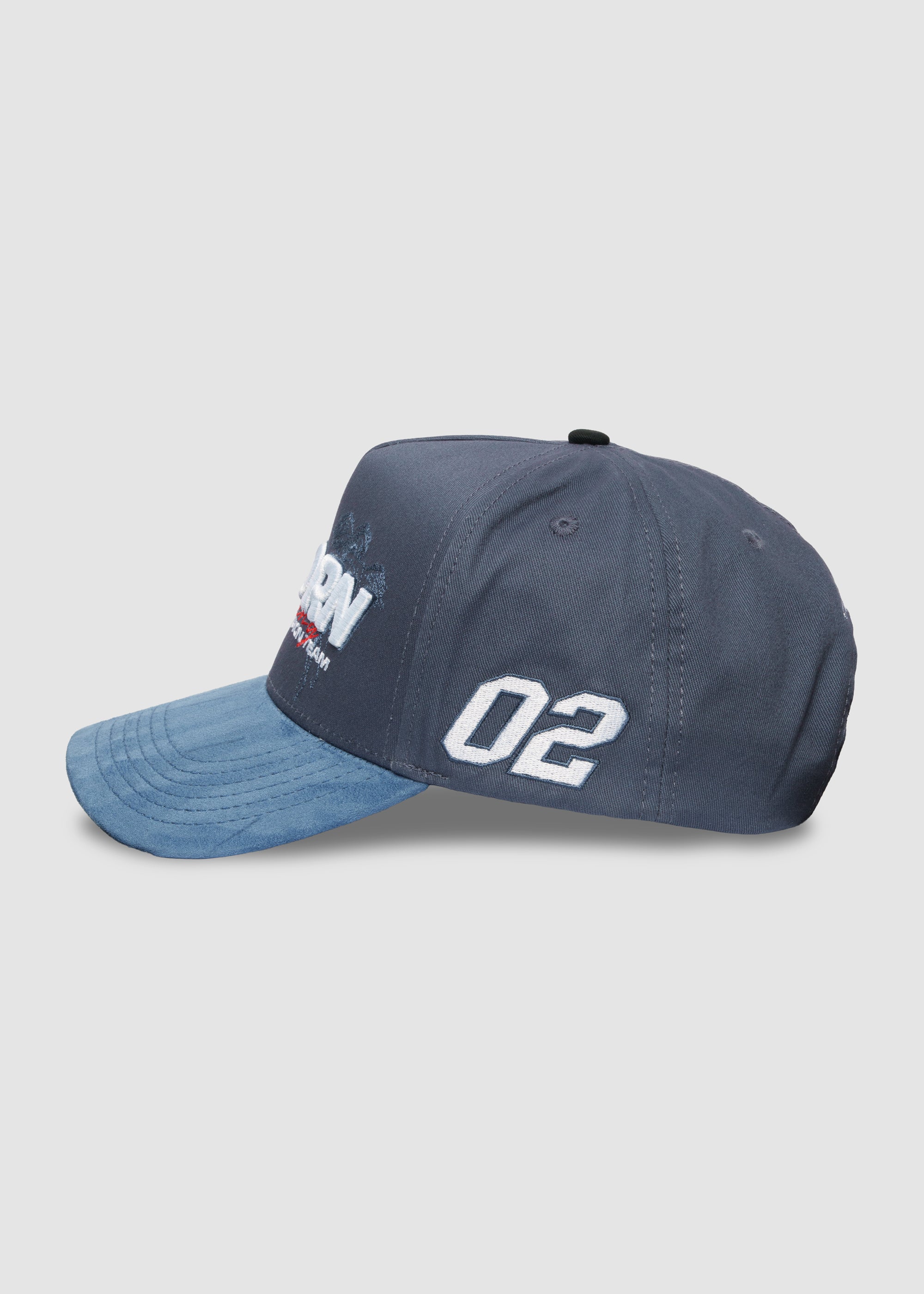 Crowngrad Racing A-Frame Snapback // Indigo