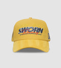 Crowngrad Racing A-Frame Snapback // Canary Yellow