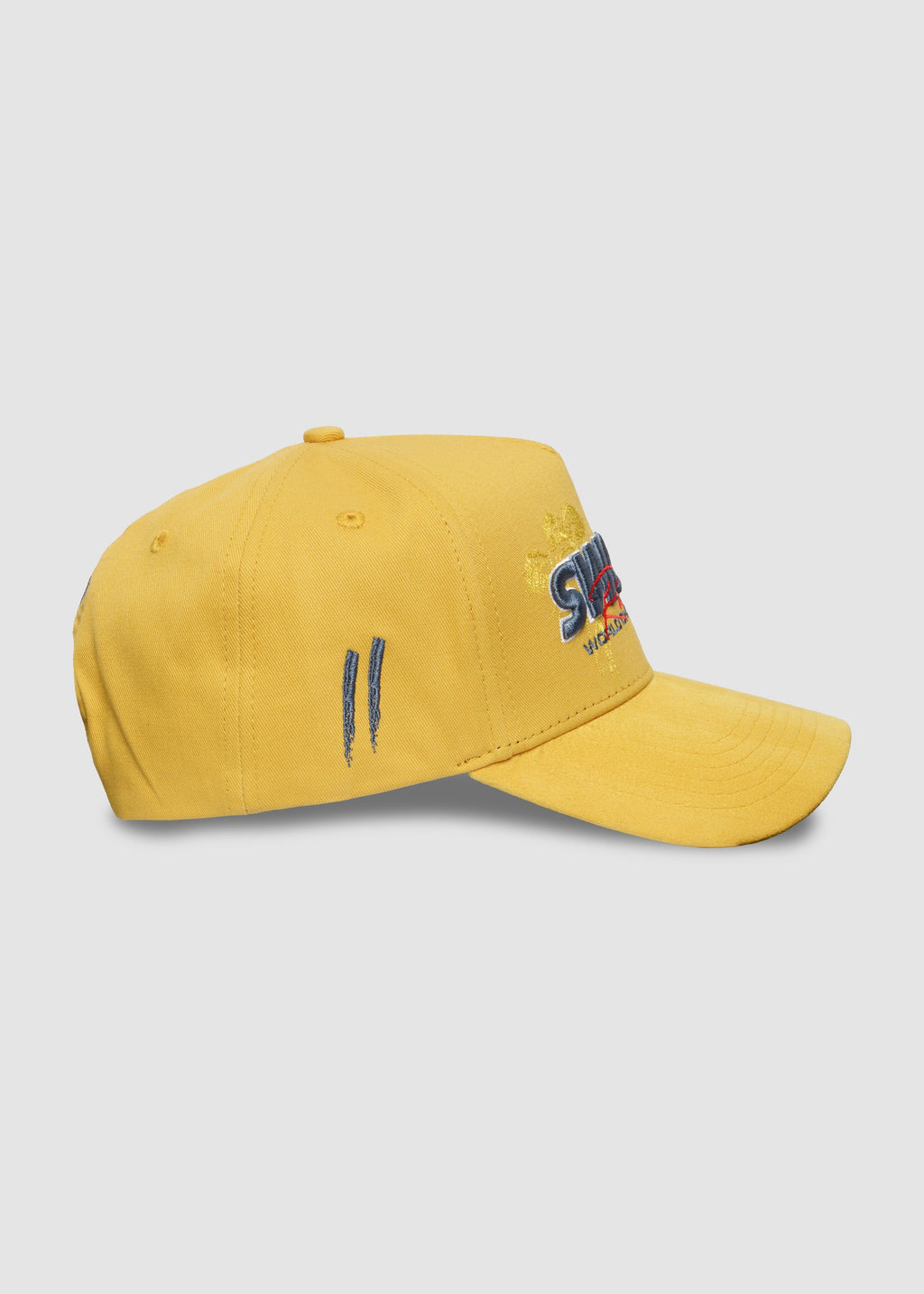 Crowngrad Racing A-Frame Snapback // Canary Yellow