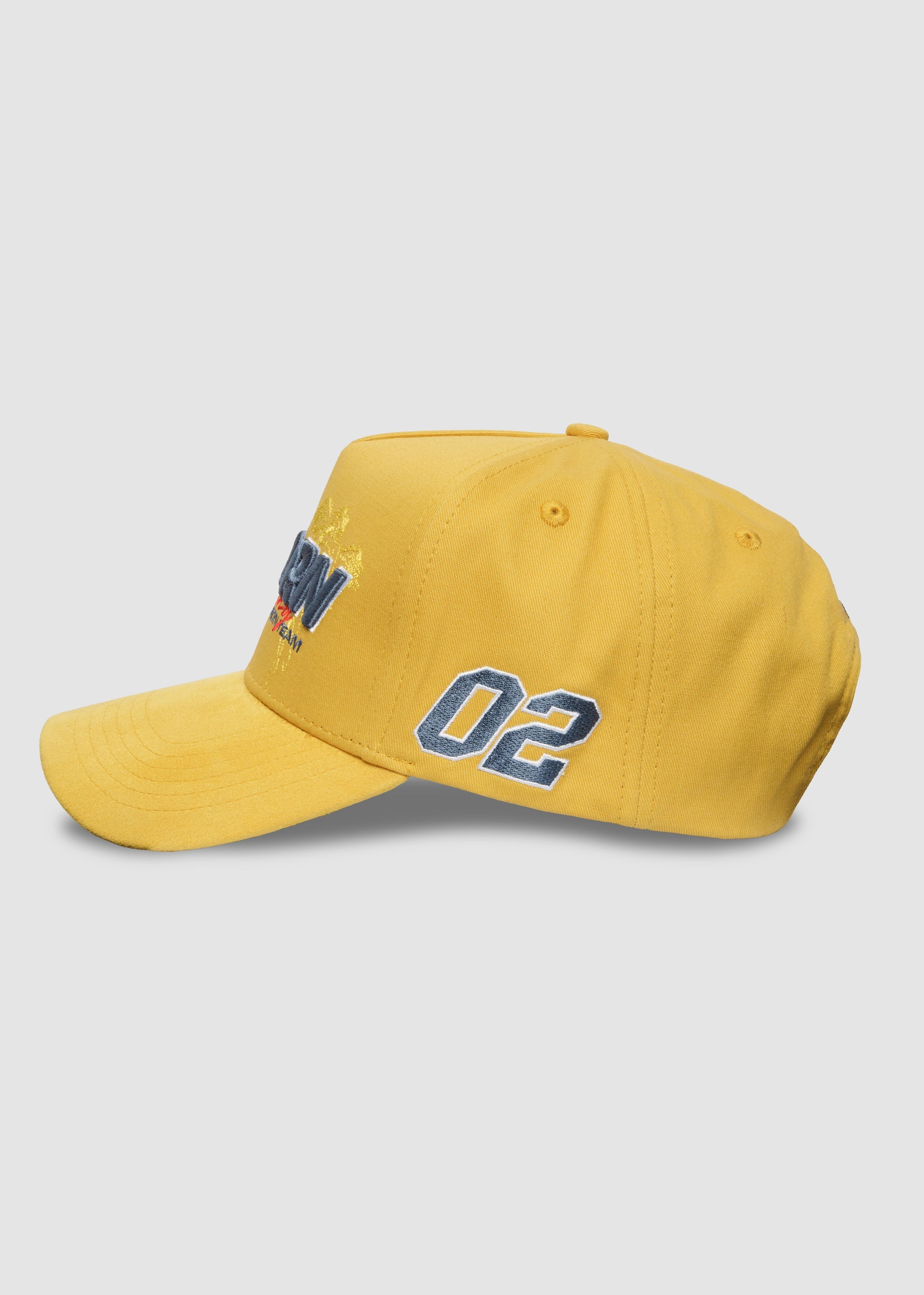 Crowngrad Racing A-Frame Snapback // Canary Yellow