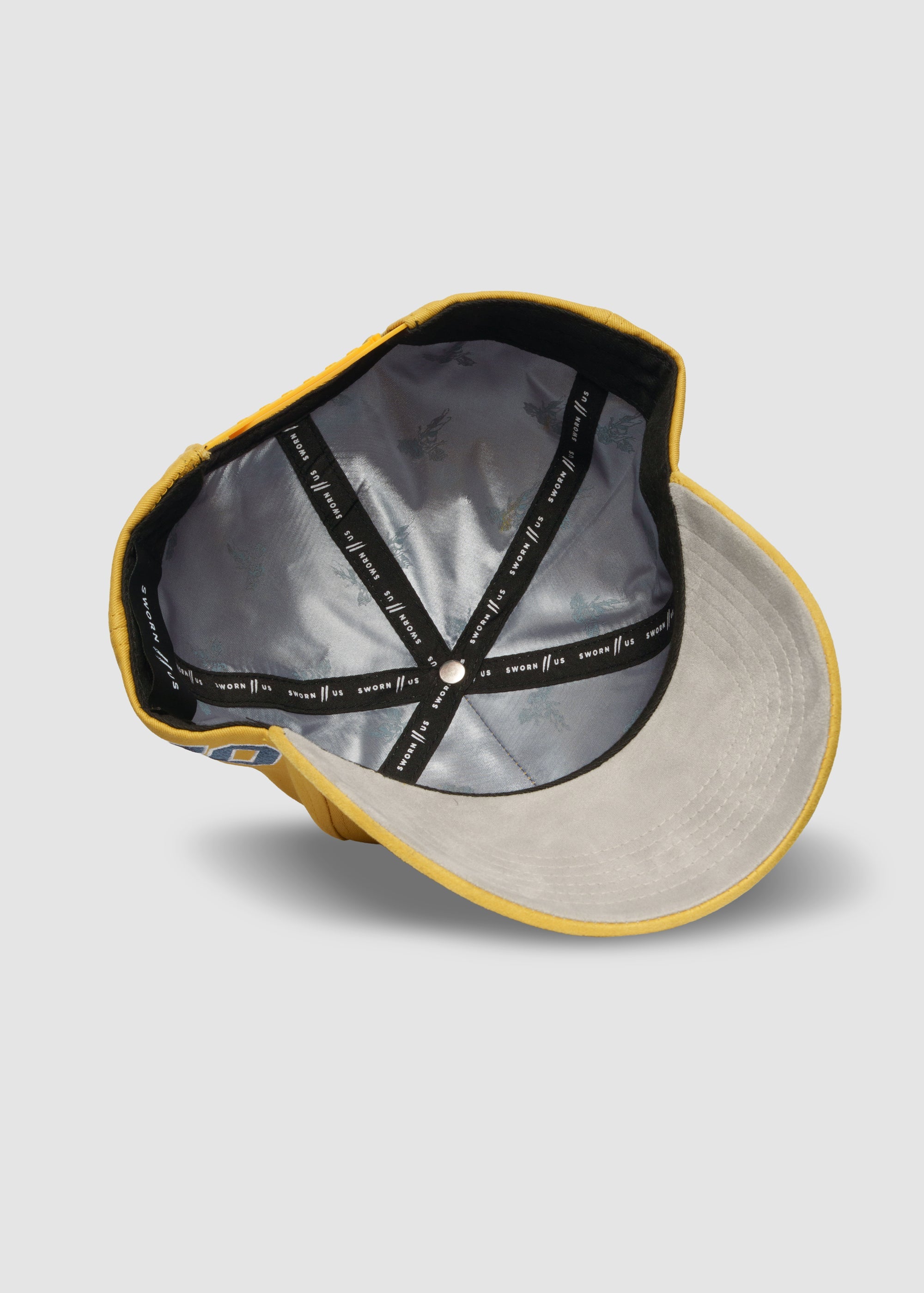 Crowngrad Racing A-Frame Snapback // Canary Yellow