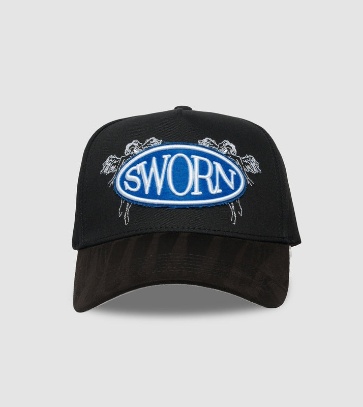 Union A-Frame Snapback // Black